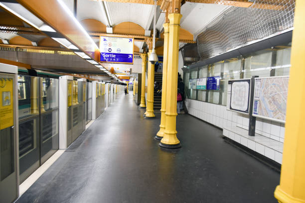 法国里昂地铁26日惊传随机斩人案，事件中共有4人受伤，幸无生命危险。示意图