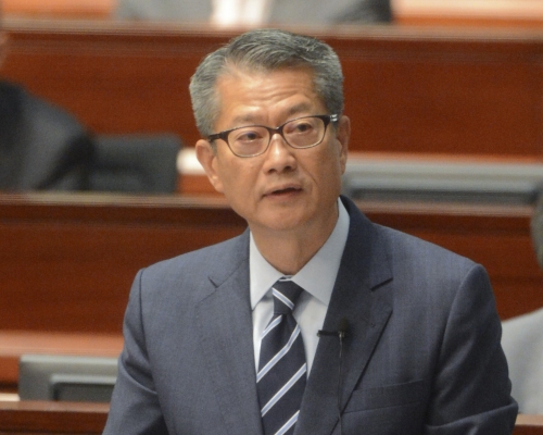 陳茂波指中國美國貿易摩擦難解決。資料圖片