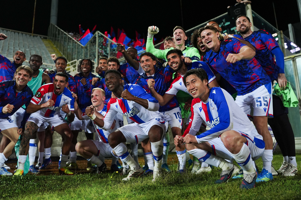 水晶宫杀入欧协联4强。美联社