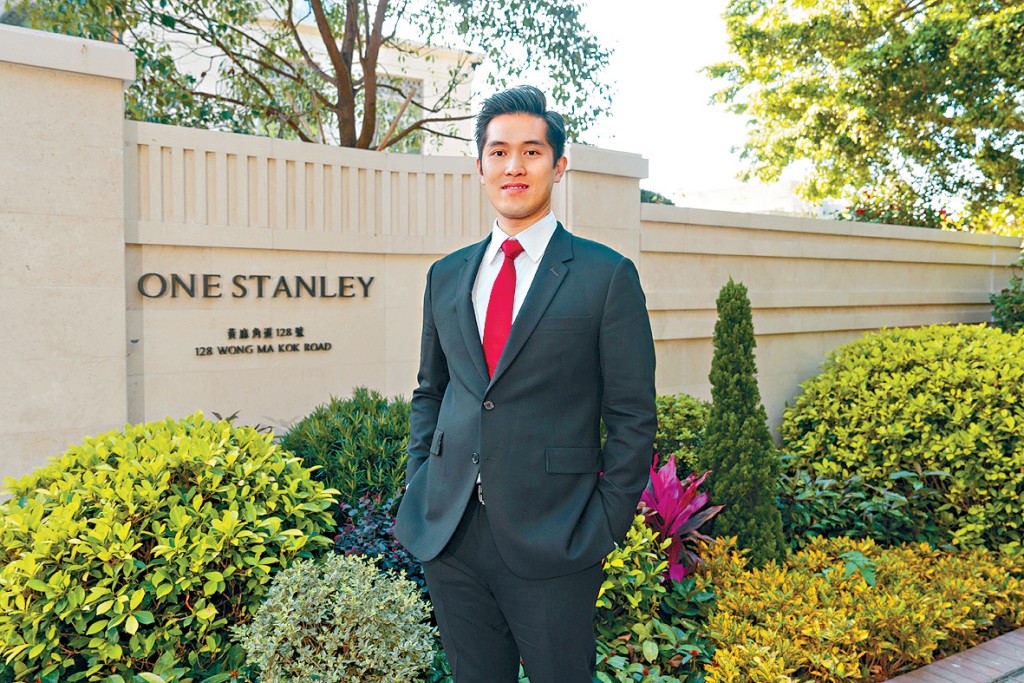 建灝地產鄭智荣表示，過去10天預約參觀反應正面。