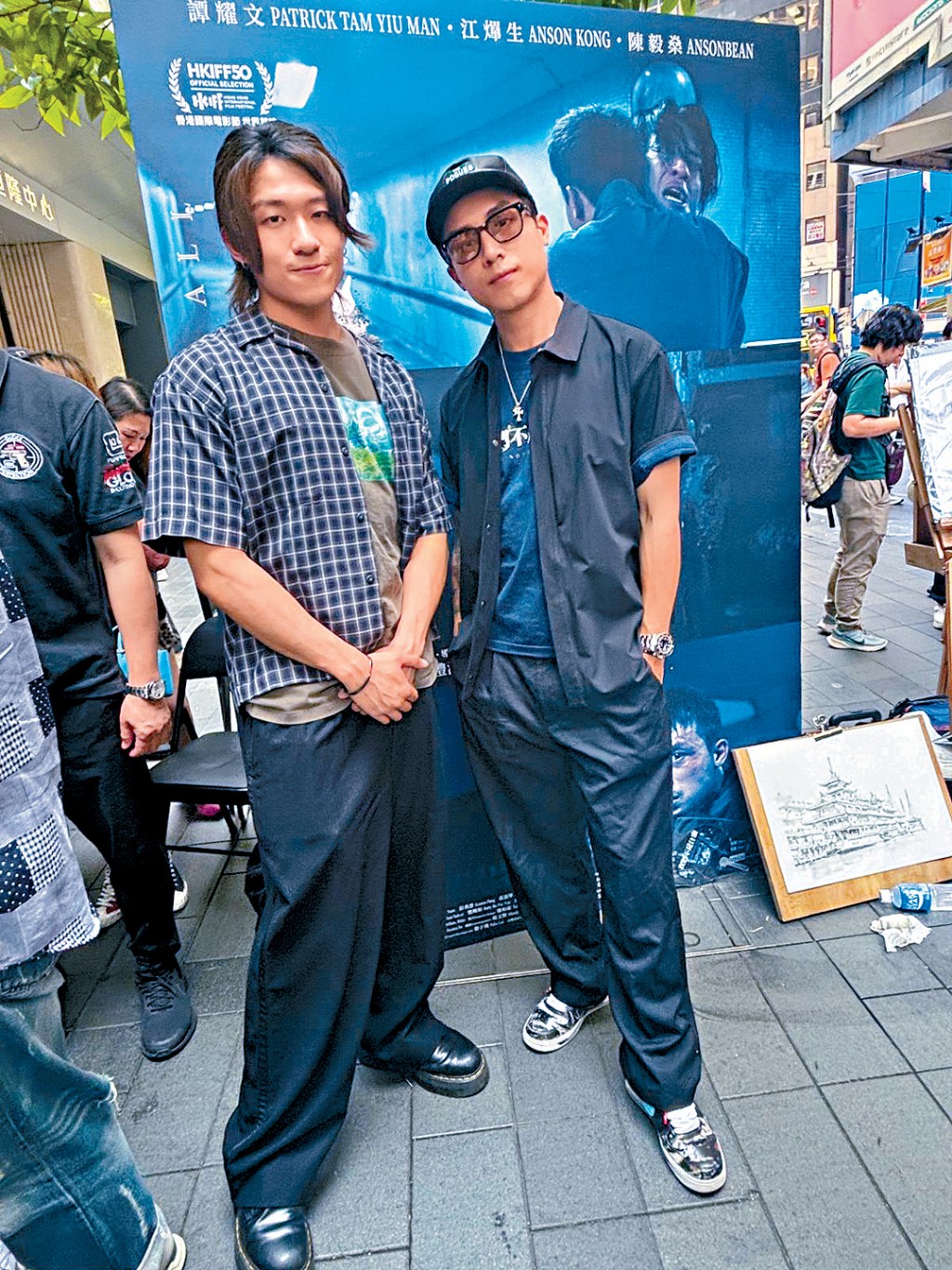 AK羨慕ANSONBEAN有得去《米高積遜》全球首映禮。