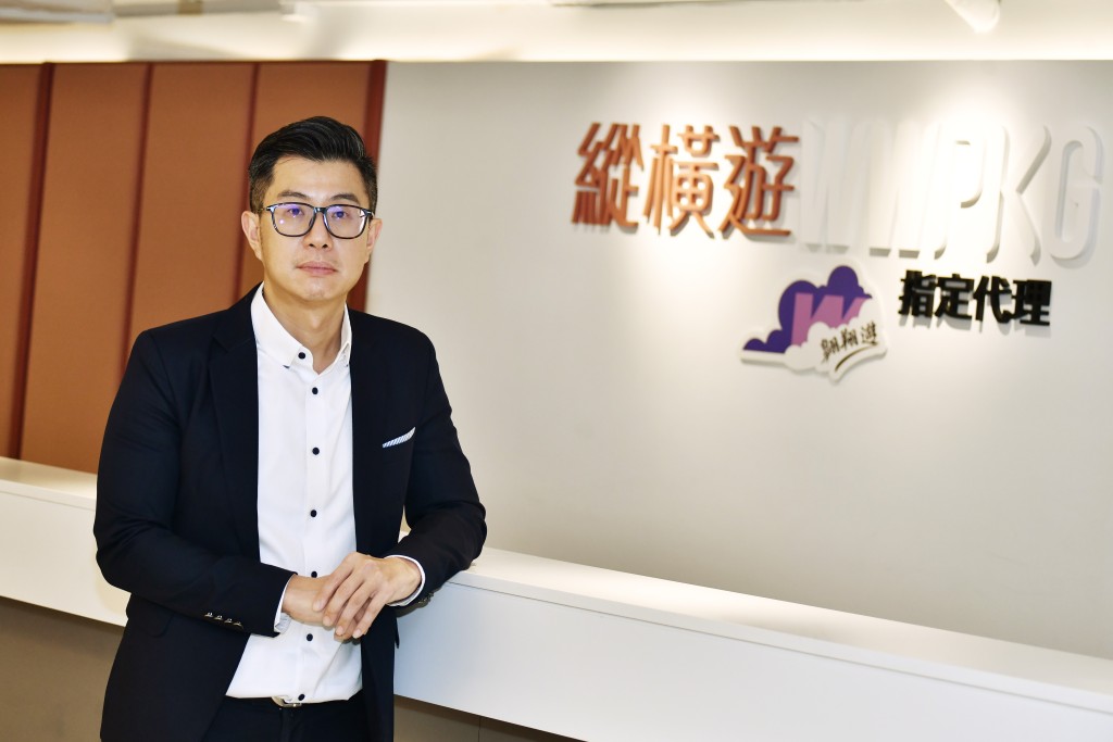 縱橫遊常務董事袁振寧。資料圖片 縱橫遊常務董事袁振寧。資料圖片