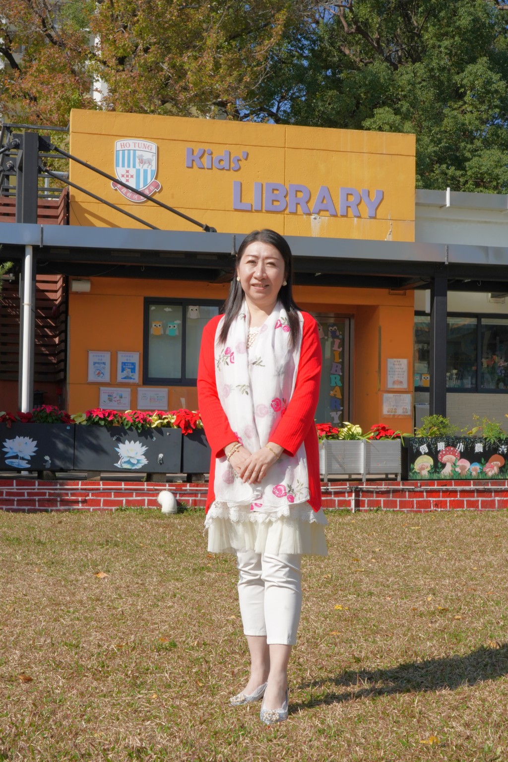 金錢村何東學校校長吳毓琪（圖片來源：受訪者提供）