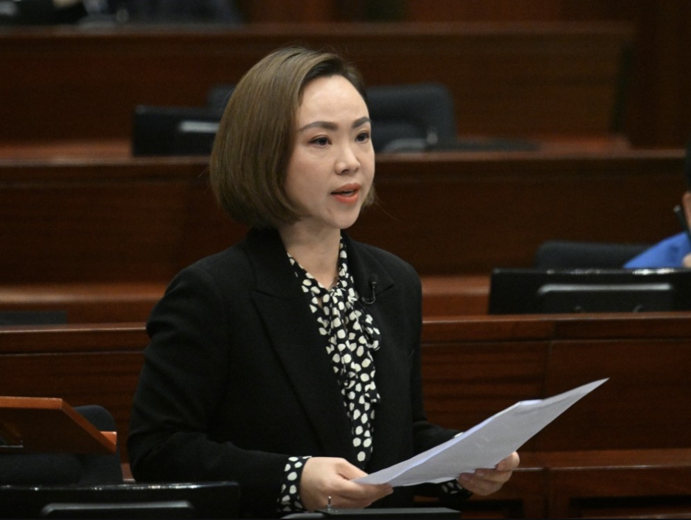 立法會議員陳家珮。