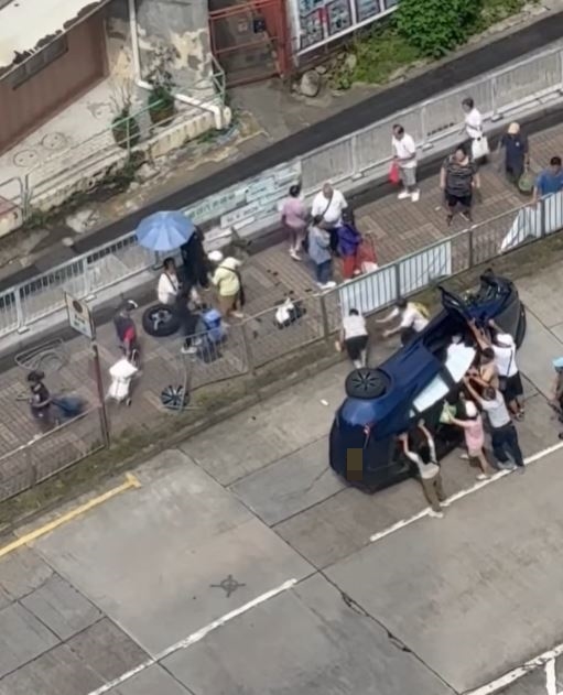 fb「全港交通關注組🇭🇰」影片截圖