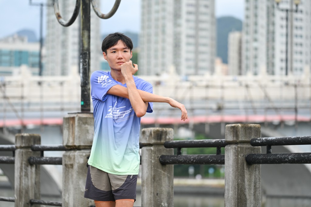 Ken認為對港珠澳半馬升格本地長跑發展和成績無疑是有幫助。攝影：魏國謙