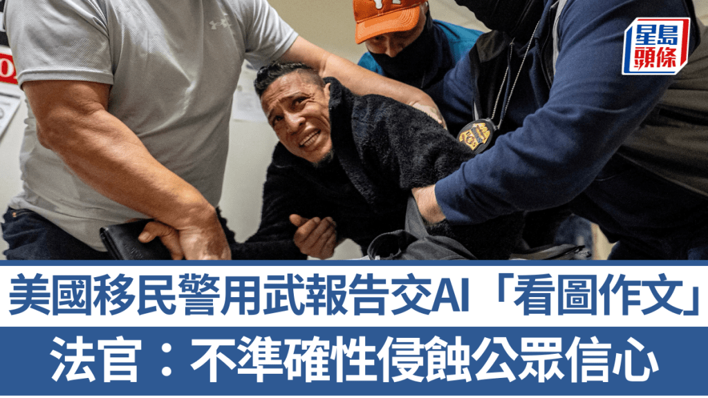 紐約曼哈頓移民和海關執法局（ICE）職員和聯邦人員移民移民到法庭應訊。 路透社
