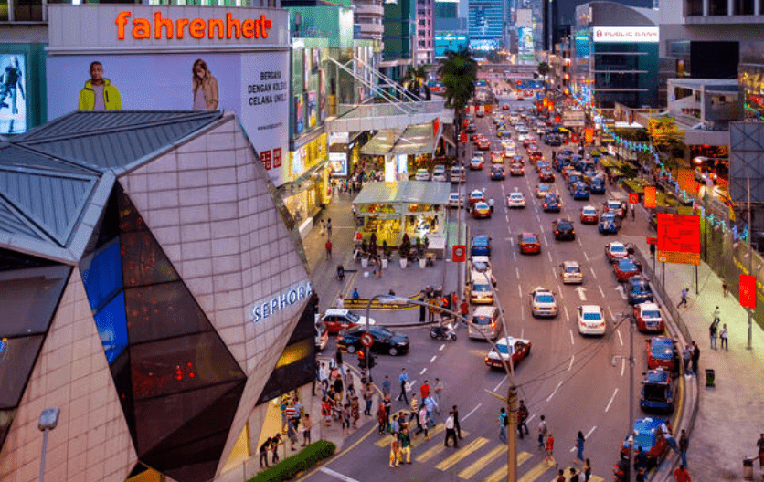 武吉免登是馬來西亞首都吉隆坡的著名商圈和旅遊區。Alamy