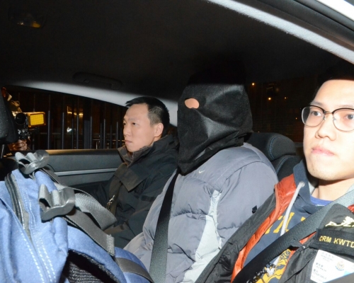 行動中拘捕兩名男子。