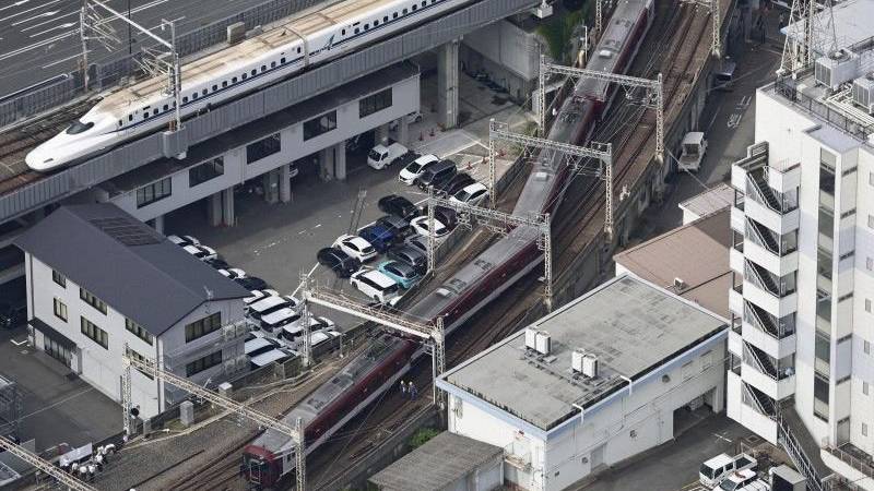 6月29日，京都有列車出軌，無人受傷。Yuzutetsu_220@X