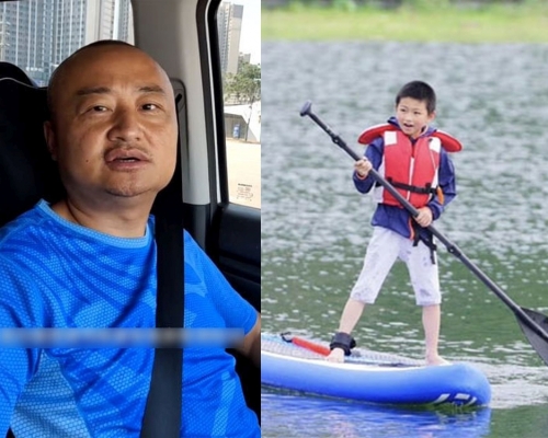 教练爸爸规定每天户外玩2小时，儿子8岁时中国获得美国ACA皮划艇协会技能认证年龄最小的成员。(网图)