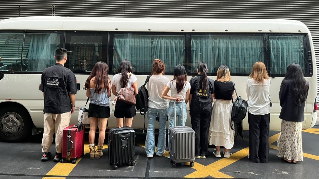 警灣仔駱克道掃黃 拘7內地女