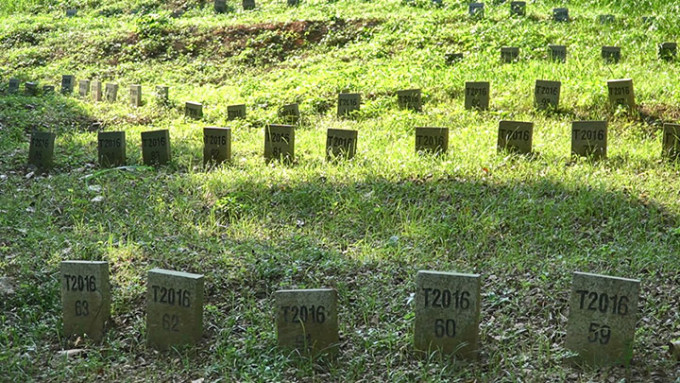 政府6月推展行動，處理西貢大頭洲認可殯葬區（SK／52）內的非法殯葬個案。資料圖片
