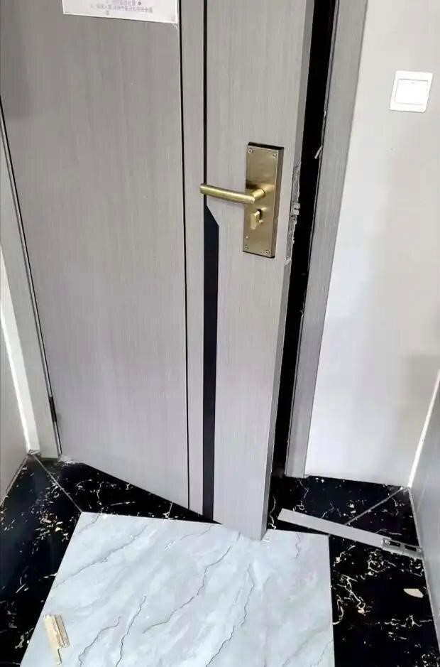 藏馬熊硬闖西藏酒店住客房間,但未傷人。 藏馬熊硬闖西藏酒店住客房間,但未傷人。