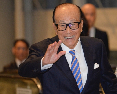 李嘉誠。資料圖片