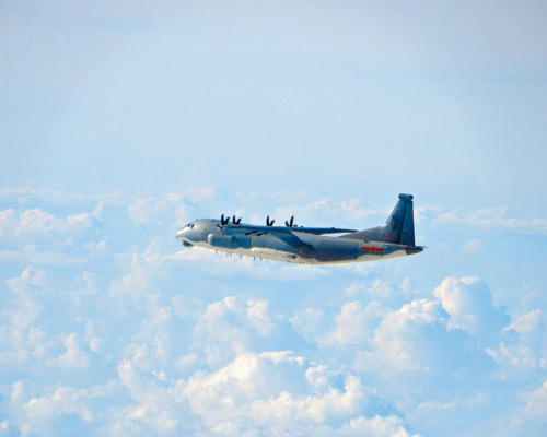 大陆军机频繁逼近台岛。