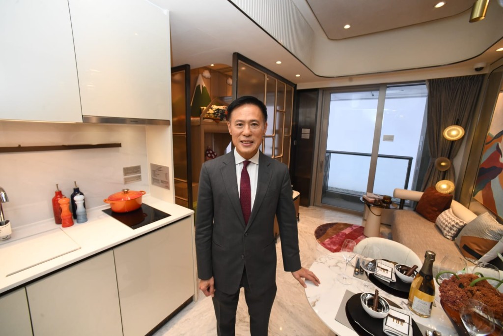 信和執行董事田兆源表示，項目最快日內開價，首批單位提供約150伙