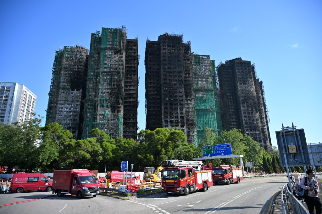 大埔宏福苑發生五級火，造成嚴重傷亡。資料圖片