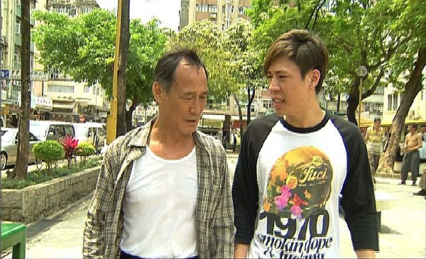 陳惠敏與兒子。