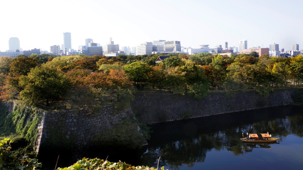 大阪是日本觀光城市之一。路透社