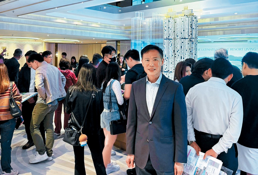 信和田兆源表示，海瑅灣I短期內公布招標單位銷售安排。