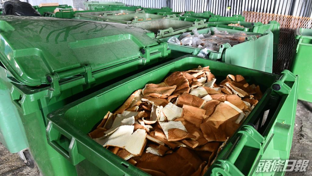 政府消息人士指，期望短期內把廚餘回收量由150噸提升至250公噸，期望未來提升至600公噸。資料圖片