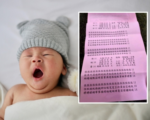 該媽媽笑言,在名冊中怎麼也找不到唸起來好聽的名字。unsplash圖片(小圖:爆怨2公社FB)