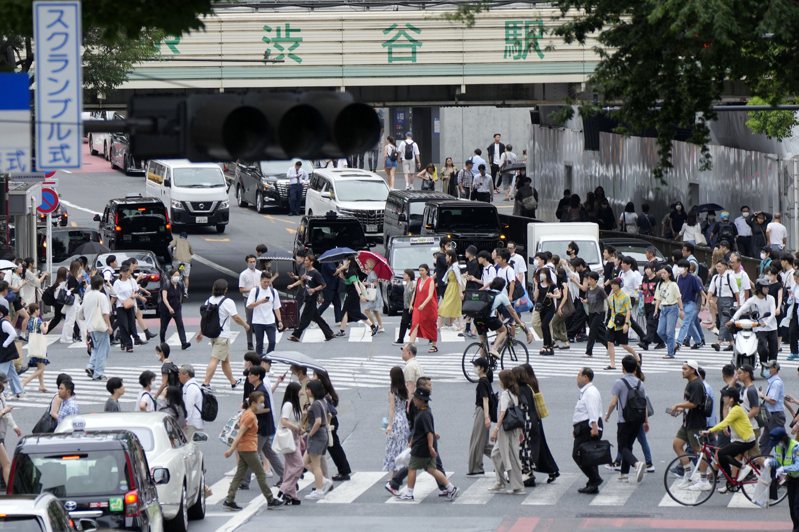 東京澀谷站周邊是購物熱點。美聯社資料圖片