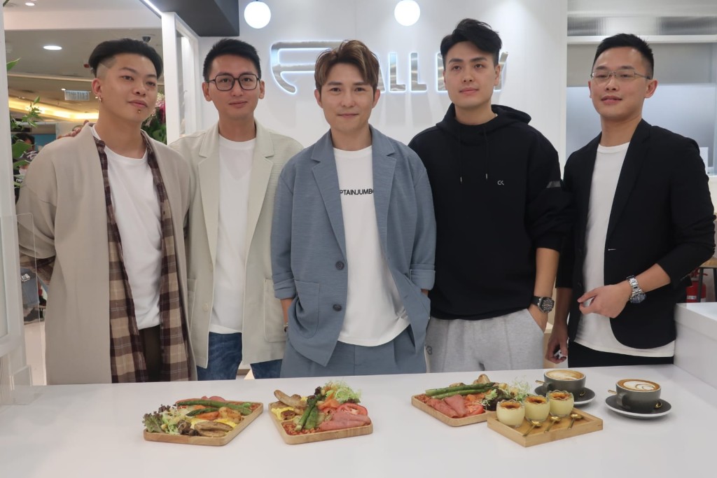 劉威煌與另一品牌合作聯營店。
