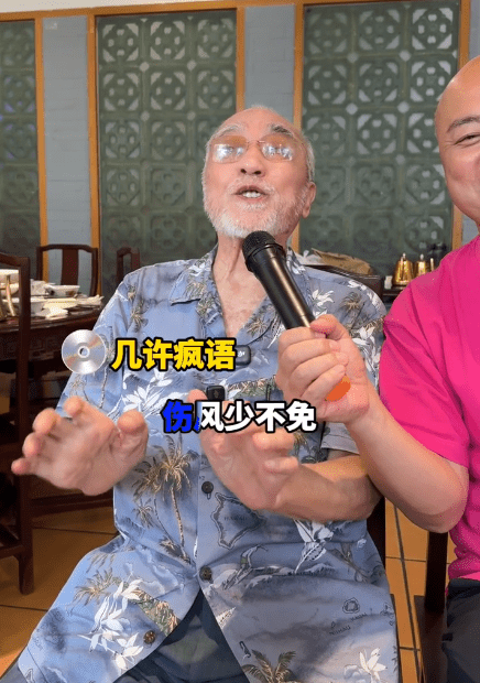 盧海鵬最精神中氣十足。