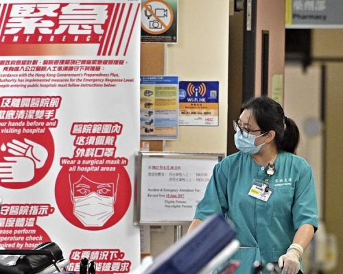 過去24小時有兩名確診2019冠狀病毒病的病人出院。資料圖片