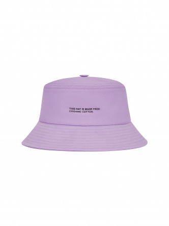 成人有機棉紫色漁夫帽/$850。