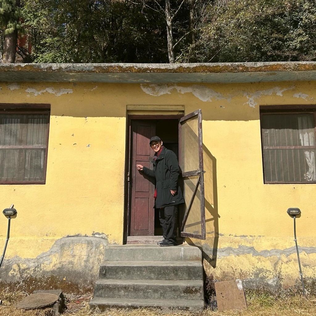 李連杰昨日難得更新IG，分享今年1月至2月到尼泊爾學佛的照片。