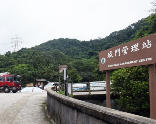 城門水塘附近發現飛靶碎片等，香港槍會罪名不成立。資料圖片