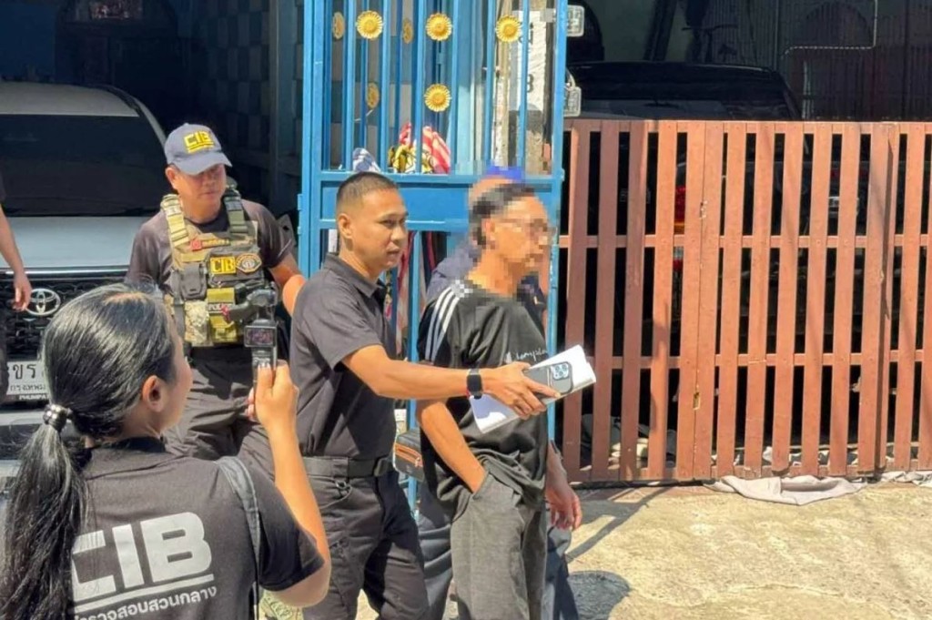 62歲香港男子梅耀強涉年前謀殺案，在泰國曼谷落網。《曼谷郵報》圖片