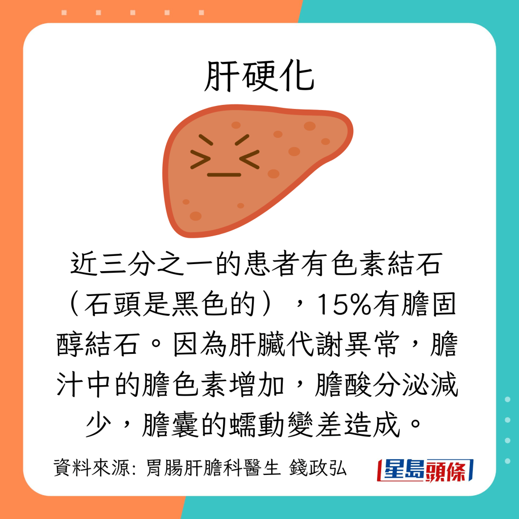 预防胆结石｜胆结石高危一族：肝硬化