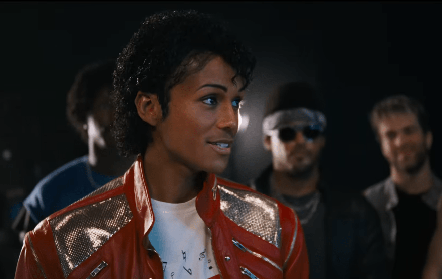 飾演主角的MJ侄仔Jaafar Jackson造型和表現被讚爆。 飾演主角的MJ侄仔Jaafar Jackson造型和表現被讚爆。