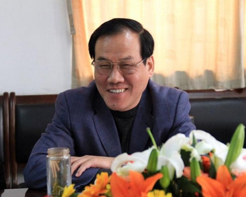 董經緯上午主持反間諜座談會,間接否定其叛逃的傳聞。網圖