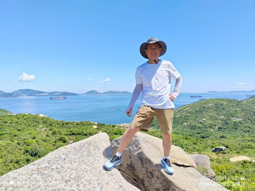 男子失蹤前拍攝的照片。區議員劉舜婷FB