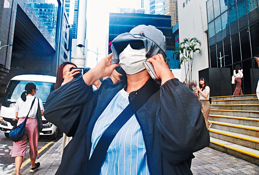 蔡天鳳前家姑李瑞香妨礙司法公正罪於區域法院開審。