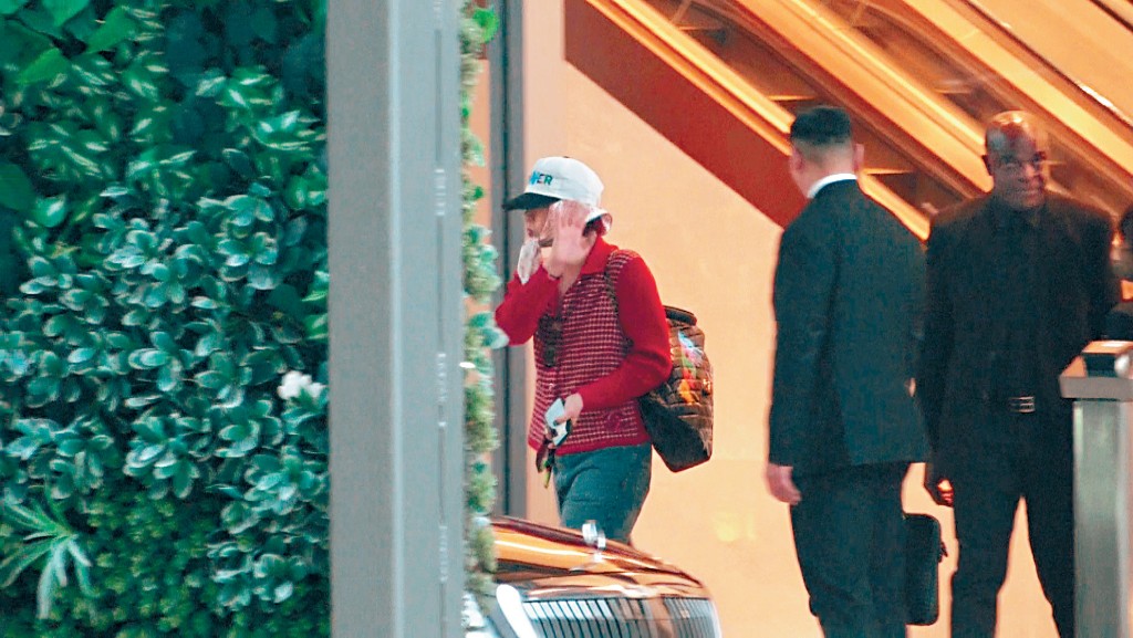 GD昨天襲港，出席今天的品牌活動。