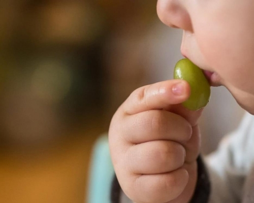 東京都四歲男童吃葡萄噎死。(示意圖,非當事人)