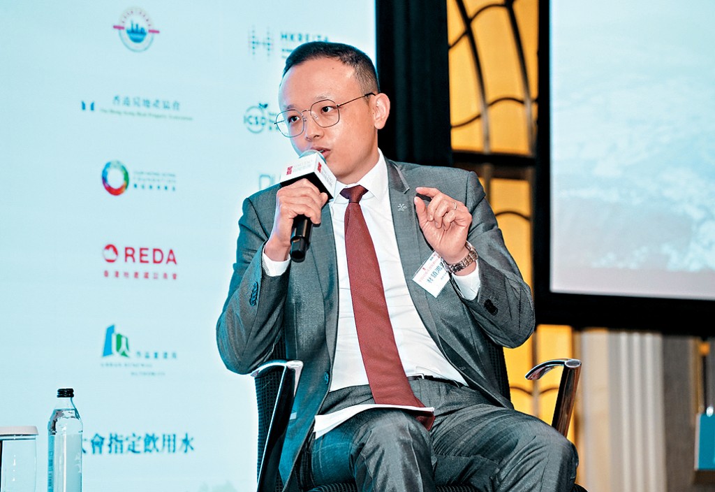 瑞銀林鎮鴻表示，美國聯儲局減息對本港樓價有支撐作用，但樓價上升則要視乎內地經濟。
