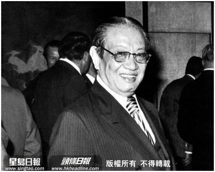 一代船王董浩雲。