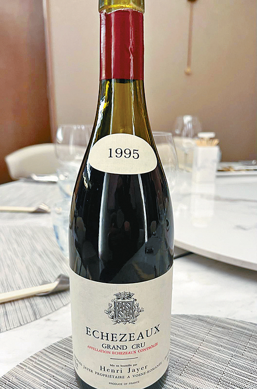 酒神Henri Jayer的1995年牙刷蘇紅酒