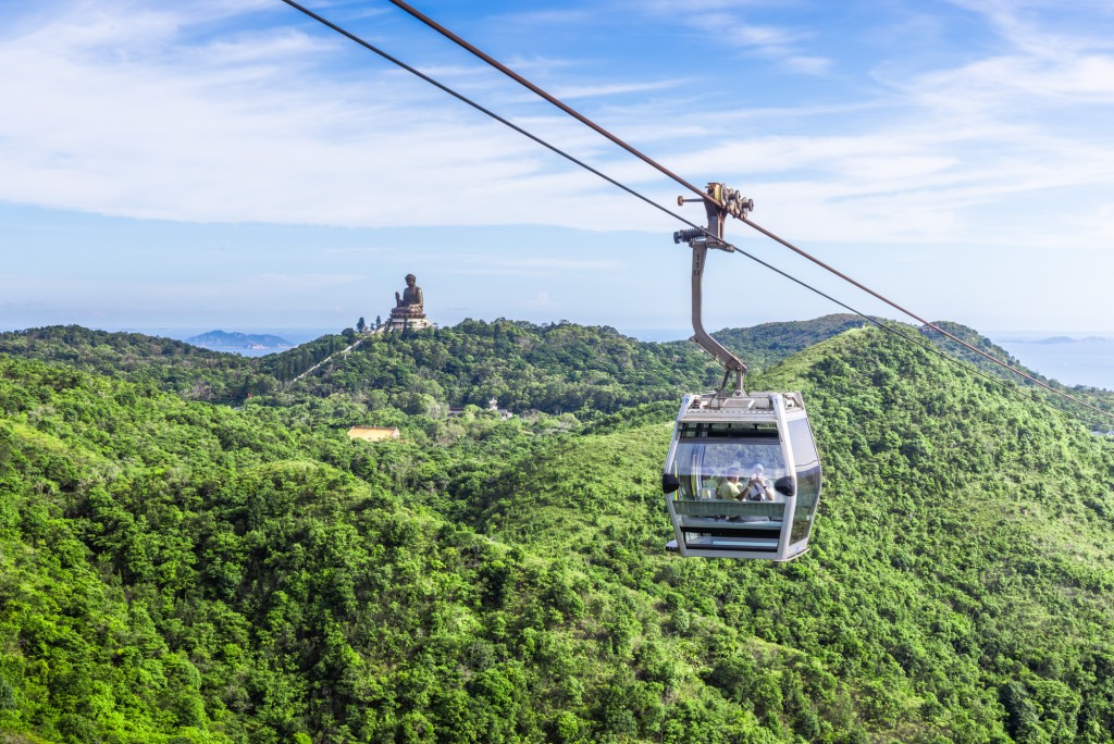 2025年平均每日到訪人數為4,850名，較2024年的4,843及2023年的4,283均有所上升。昂坪360圖片