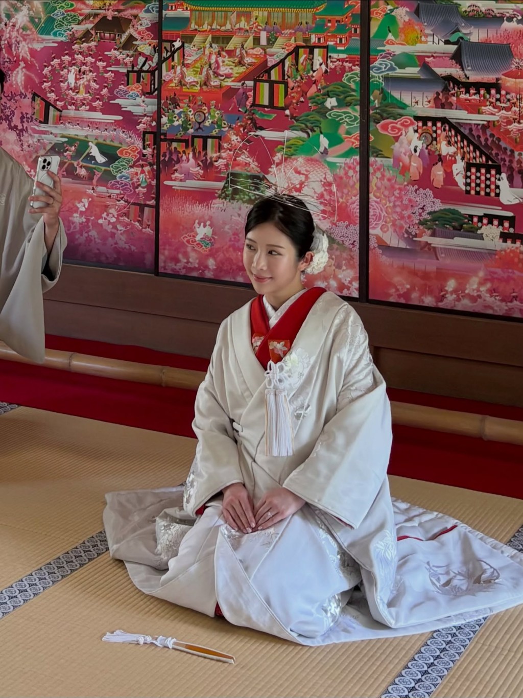 「雞排妹」鄭家純結婚近3年才到日本舉行婚禮。
