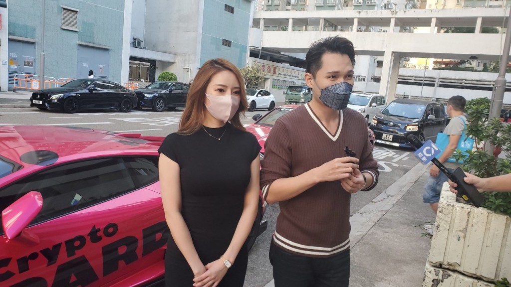 陈小龙及其女友曾牵涉第一城锁车风波。资料图片
