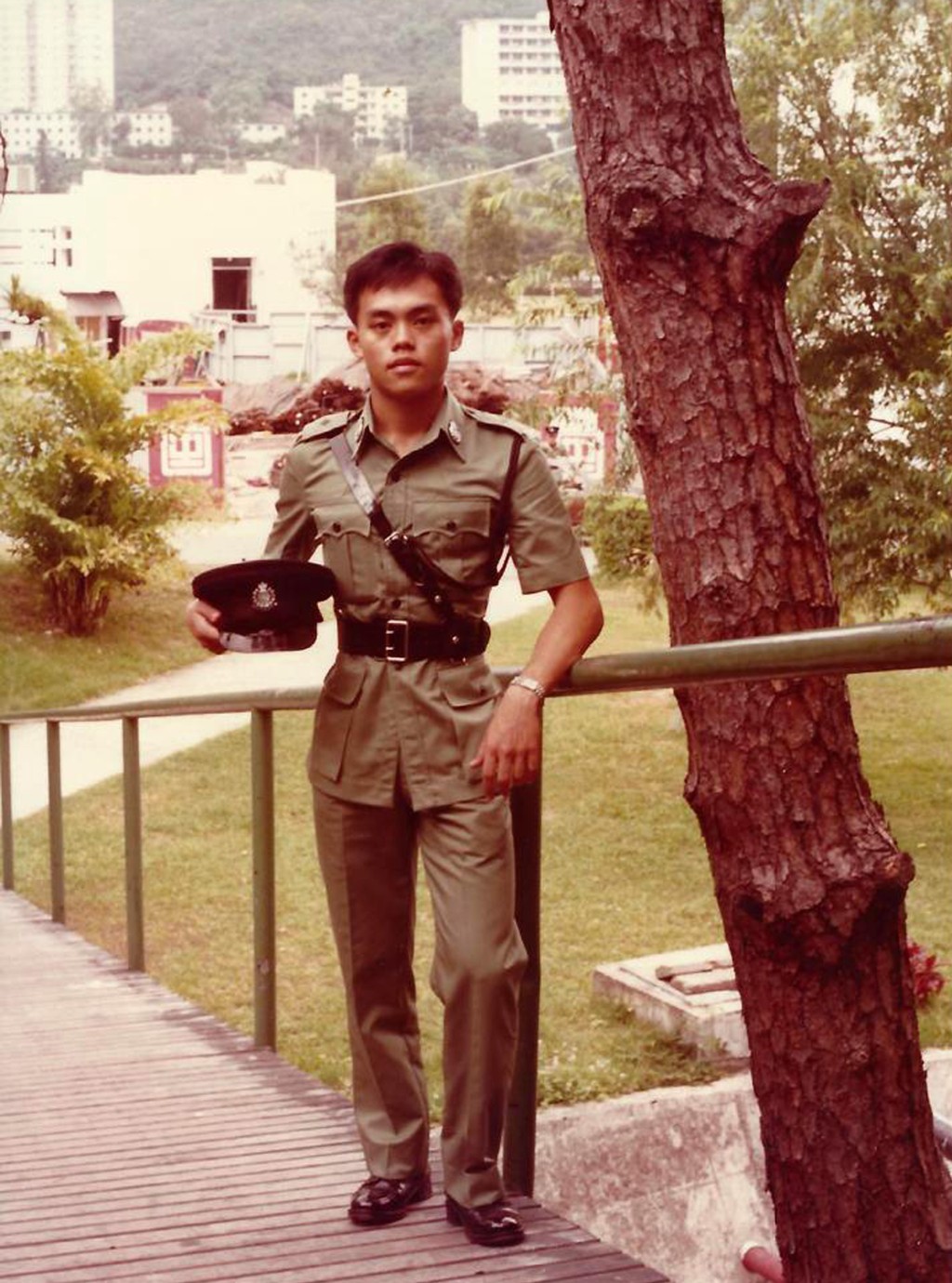 袁旭健於1986年在警察訓練學校（現為香港警察學院）結業後任職督察，展開37年的警務生涯。 警方提供