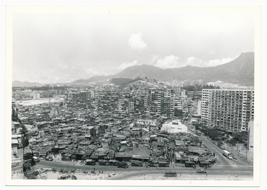 80年代九龙城寨旧貌。资料图片